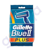 Load image into Gallery viewer, GILLETTE 5PCS BLUE II PLUS MEN’S DISPOSABLE RAZORS