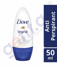 Load image into Gallery viewer, DOVE 50ML ROLL ON ORIGINAL DEODORANT
