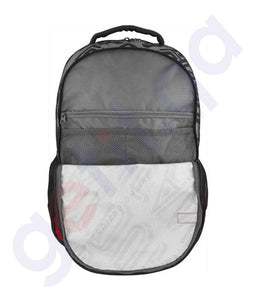 AMERICAN TOURISTER POP PLUS SCHOOL BAG GREY AND RED